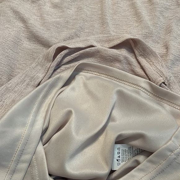 NWT R&M Richards Beige Jacket Mock Dress Size 14 - Picture 8 of 11